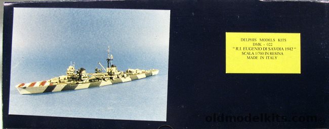 Delphis Models 1/700 R.I. Eugenio Di Savoia 1942 Cruiser, DMK 022 plastic model kit